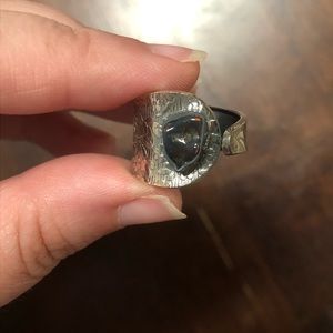 Chalama Black Opal Ring